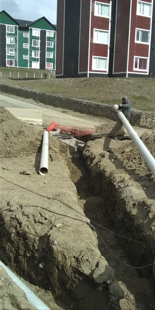 obras pluviales en Rio Almanza 3