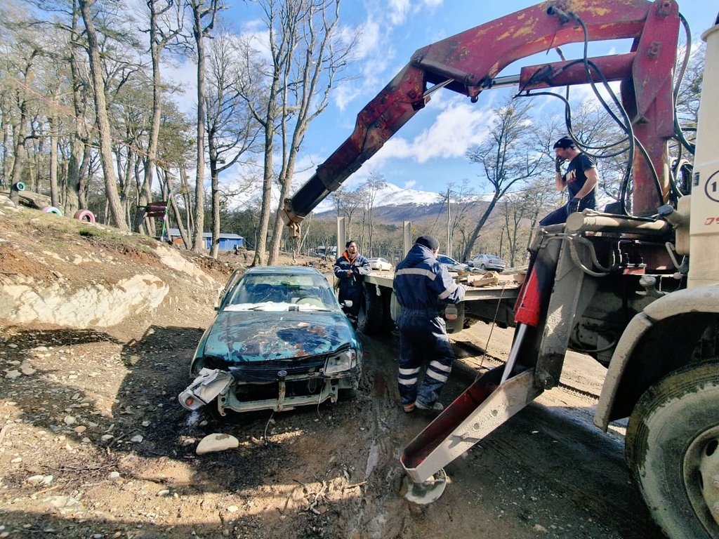 limpieza de chatarra