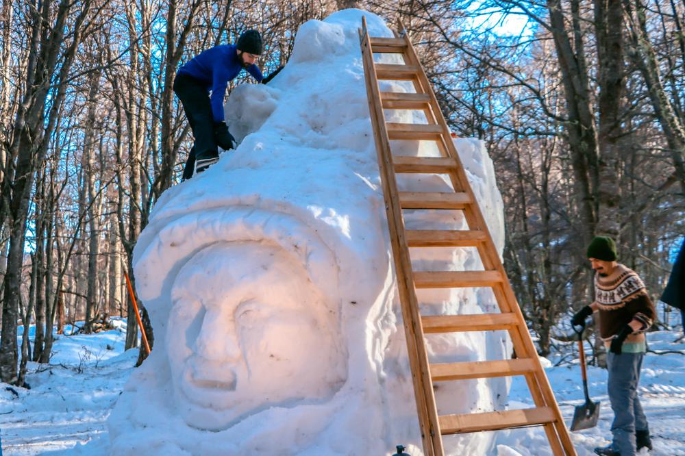 esculturas en nieve 3