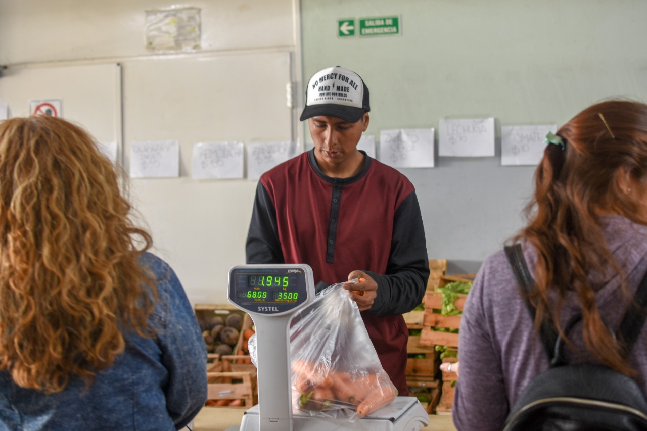 verduleria en la feria