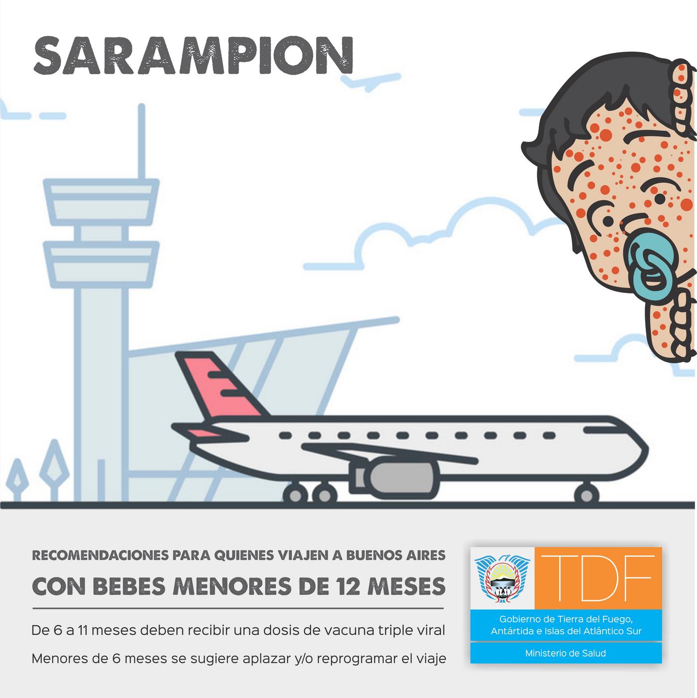 RECOMENDACIONES PARA QUIENES VIAJEN A BUENOS AIRES CON MENORES DE UN AÑO