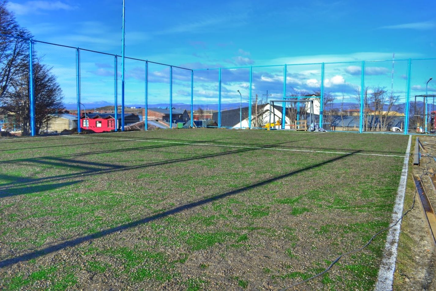 cancha de cesped sintetico