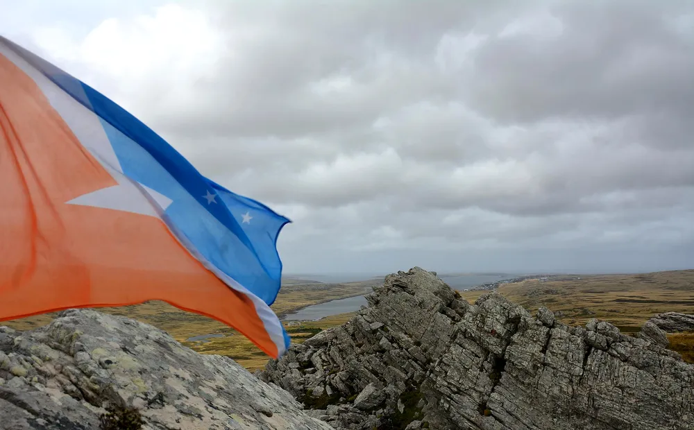 Bandera de TDF MALVINAS