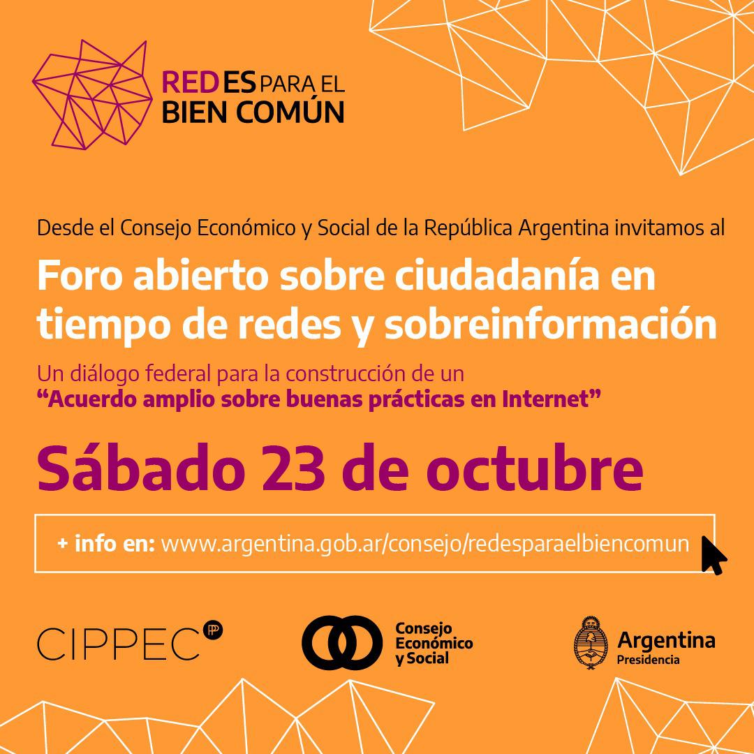 Foro Abierto sobre Ciudadanía en Tiempos de Redes y Sobreinformación